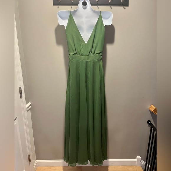 Sage Green Gown - Medium - NWOT - Picture 5 of 5